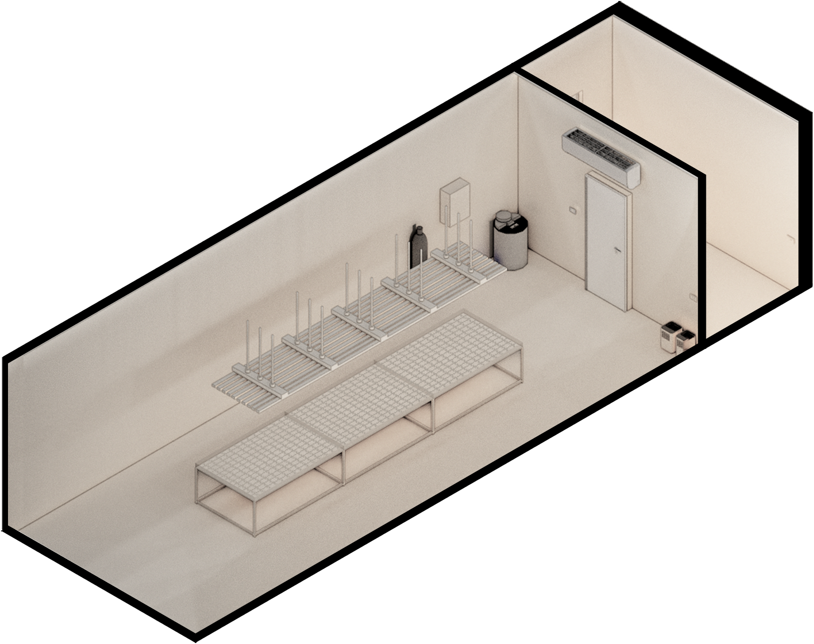 PFAL A-01 isometric view